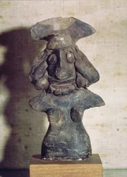 Figur einer Muttergöttin, aus Mohenjo-Daro, Industal, Pakistan, 3000-1500 v. Chr.